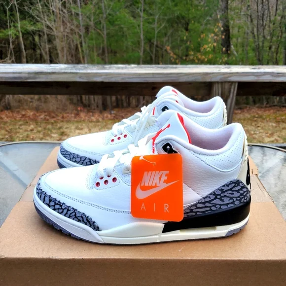 100% AUTHENTIC Jordan 3 Reimagined - Picture 9 of 9